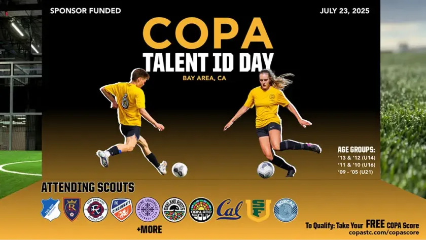 COPA STC Launches The COPA Score & Free Talent ID Event This July in Partnership with Top Pro & College Scouts