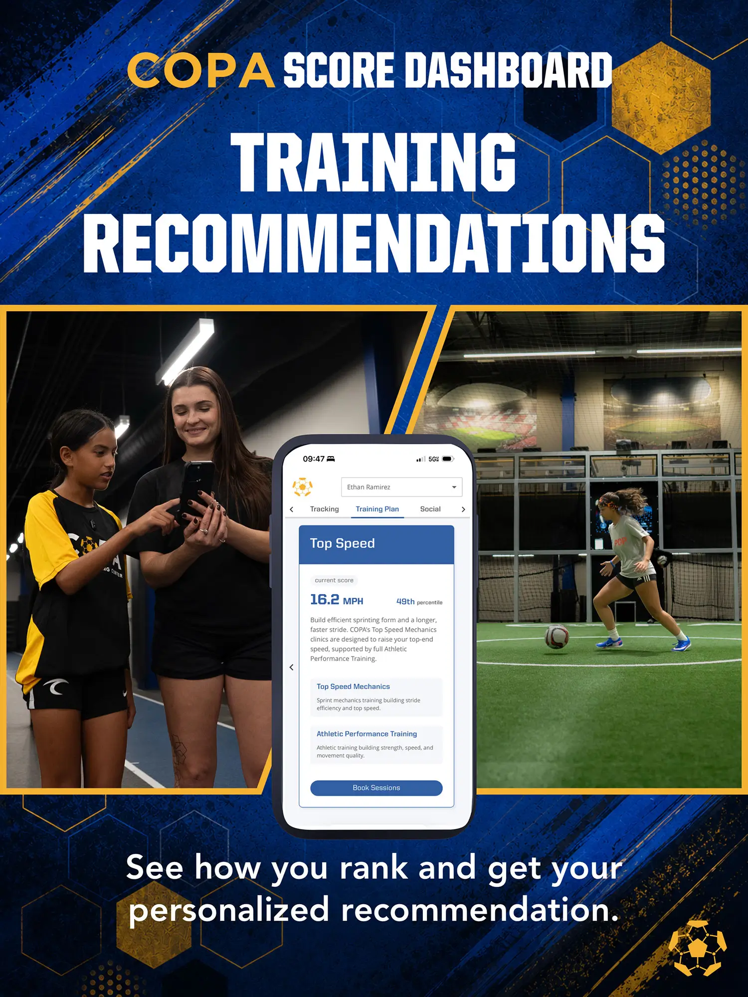 Training recommendation and calendar